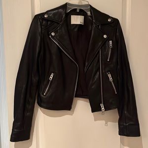 Wilfred Free leather biker jacket